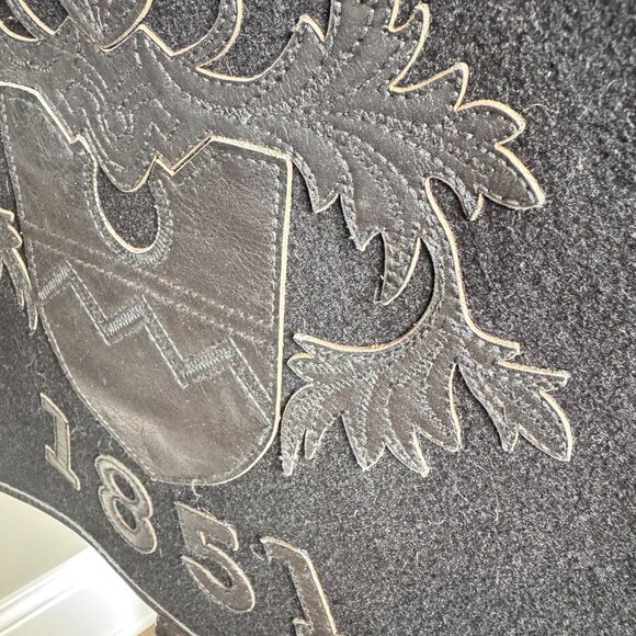 Bally 1851 Crossbody Sling Messenger Bag w/ Silver Tag - Picture 8 of 16